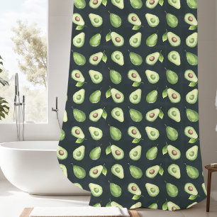 Cortina De Ducha Patrón Avacado