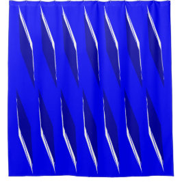 Cortina De Ducha Patrón azul egipcio