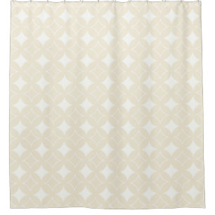 Cortina De Ducha Patrón Beige-Shipo