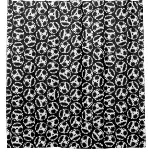 Cortina De Ducha Patrón de cráneo de azúcar