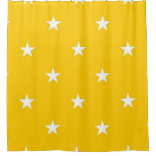 Cortina De Ducha Patrón de estrellas