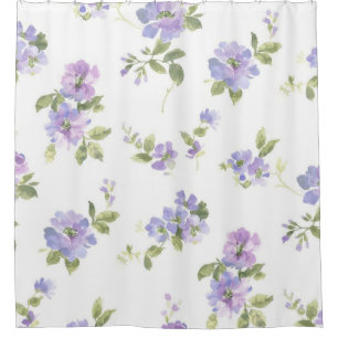 Cortina De Ducha Patrón de flor