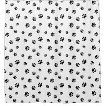 Patrón de impresión de pintura negra