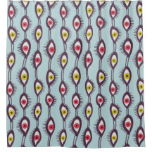 Patrón de ojos místicos - Diseño trippy psicodélic