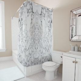 Cortina De Ducha Patrón de piedra natural