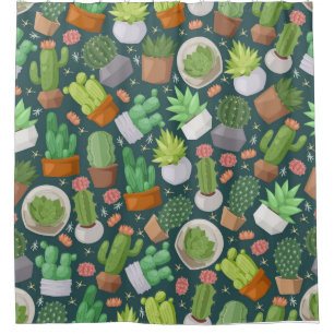 Cortina De Ducha Patrón de planta