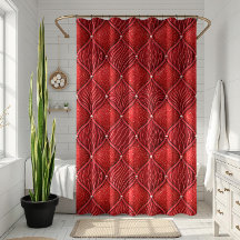Patrón de San Valentín Rojo Glam Art Deco