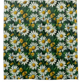 CORTINA DE DUCHA PATRÓN DE SUNFLOWER