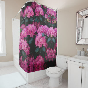 Cortina De Ducha Patrón de superficie floral-Fashion Decorativo abs