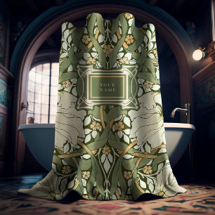 Cortina De Ducha Patrón de vintage de William Morris Pimpernel