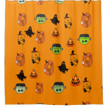 Patrón espeluznante de Halloween