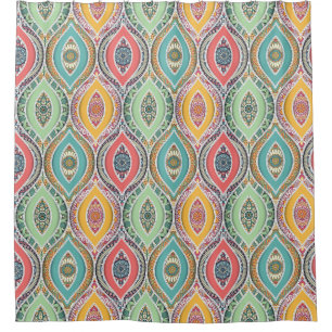 Cortina De Ducha Patrón Mandala