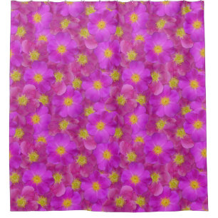 Cortina De Ducha Patrón sin soldadura de Rosa salvaje