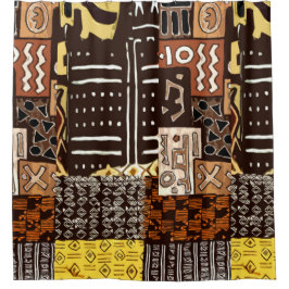 Cortina De Ducha "Patrones audaces, historia rica"