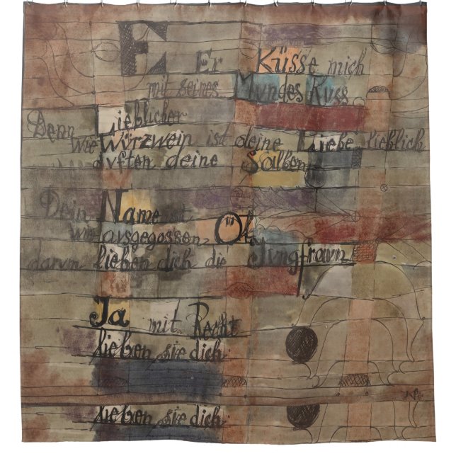 Cortina De Ducha Paul Klee (Anverso)