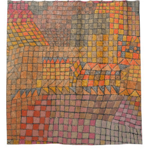 Cortina De Ducha Paul Klee - Town Castle