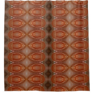 Cortina De Ducha Peach Ikat 5