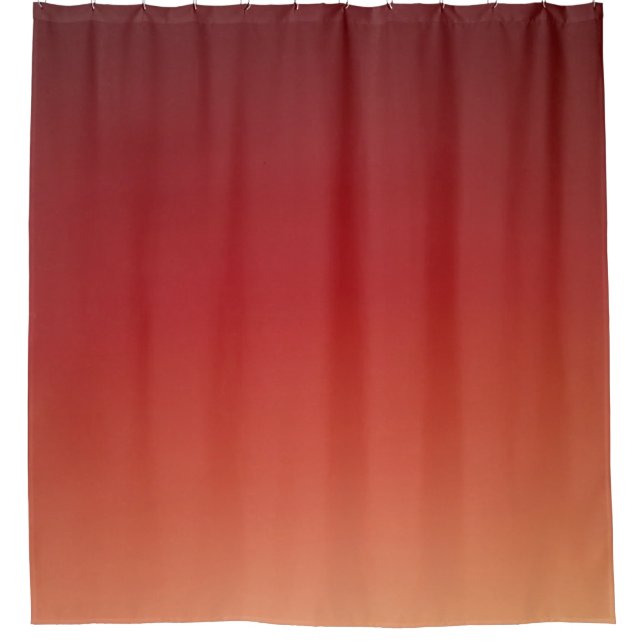 Cortina De Ducha Peach Ombre Brown (Anverso)