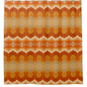 Cortina De Ducha Peachy Ikat 6