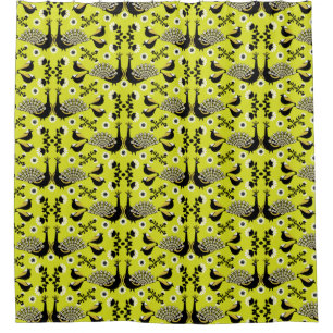 Cortina De Ducha Peacock Peafowl Bird Folk
