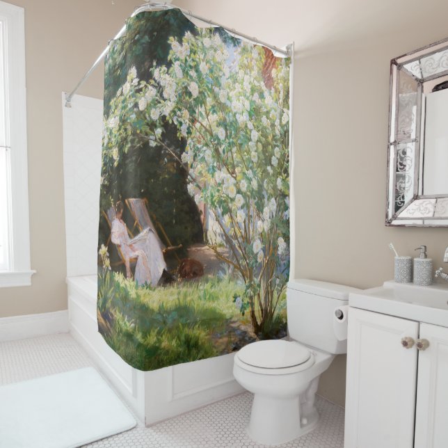 Cortina De Ducha Peder Severin Kroyer - Rosas (In situ)