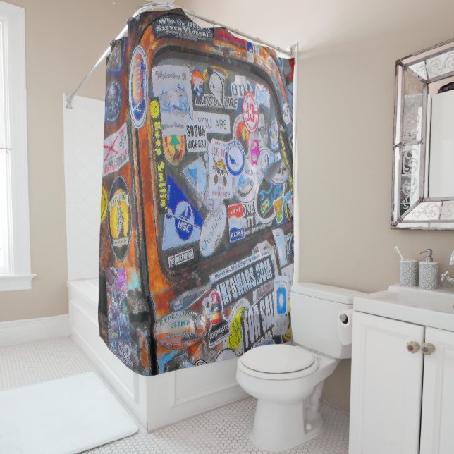 Cortina De Ducha Pegatinas (In situ)