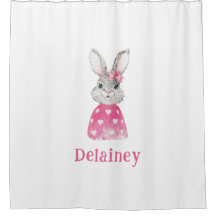 Perrito Pink Heart Bow Bunny Personalizado