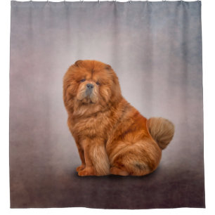 Cortina De Ducha Perro dibujante mascota