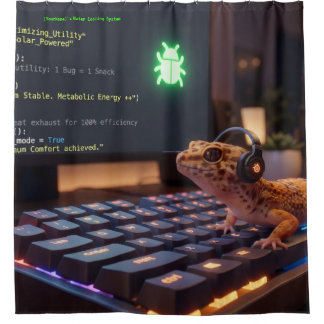 Cortina de ducha personalizada de Cyberpunk para p