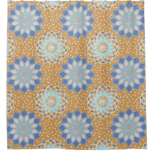 Cortina De Ducha Personalizado Cornflower Blues