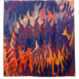 Cortina De Ducha Pesadillas de un bombero.