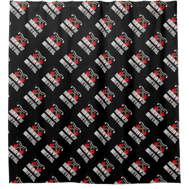 Cortina De Ducha Pesado metalizado (Anverso)