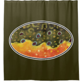 Cortina De Ducha Pesca de trucha rota