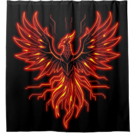 Cortina De Ducha „Phönix – Aus der Asche geboren“