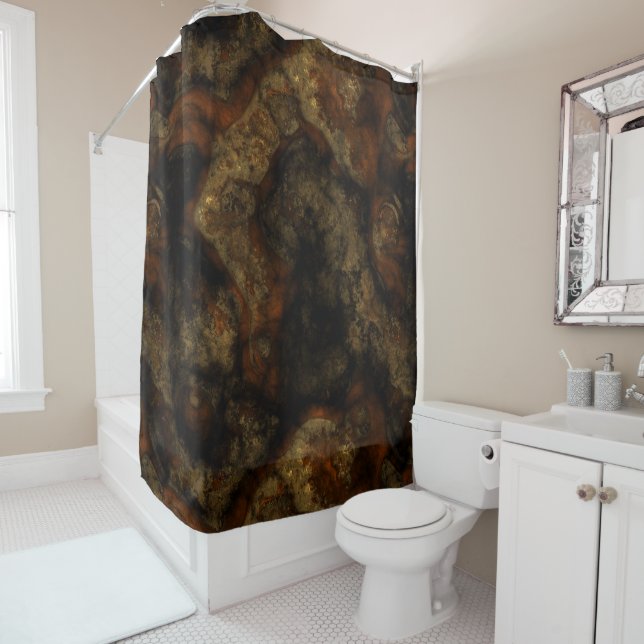 Cortina De Ducha Piedra de cobre (In situ)