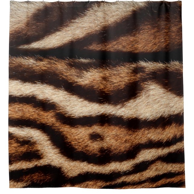 Cortina De Ducha piel de leopardo nublado (Anverso)
