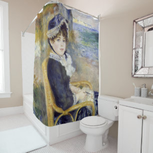 Cortina De Ducha Pierre-Auguste Renoir - En la orilla del mar