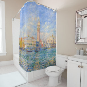 Cortina De Ducha Pierre-Auguste Renoir - Venecia, el Palacio del Do