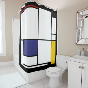Cortina De Ducha Piet Mondrian, Gran Tableau 1