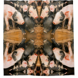 Cortina De Ducha Píglicinas cortas