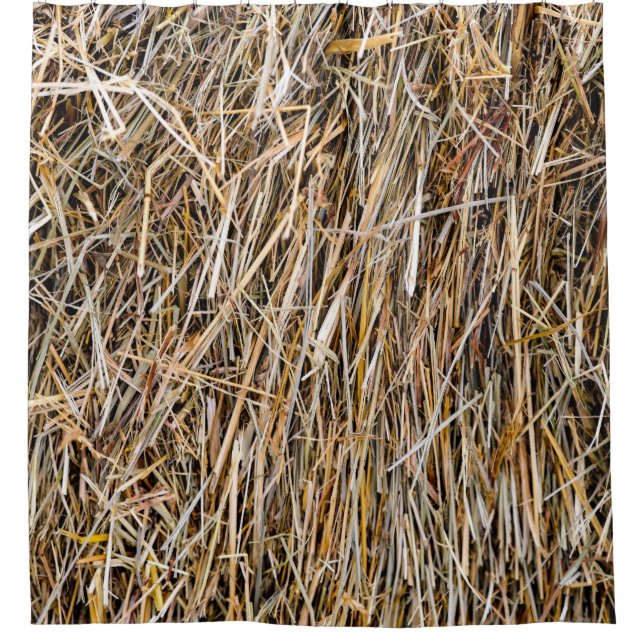 Cortina De Ducha Pila De Heno (Anverso)