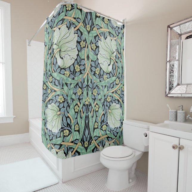 Cortina De Ducha Pimpernel, William Morris (In situ)