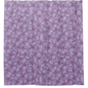 Cortina De Ducha Pineywoods Geranium Seamless Pattern