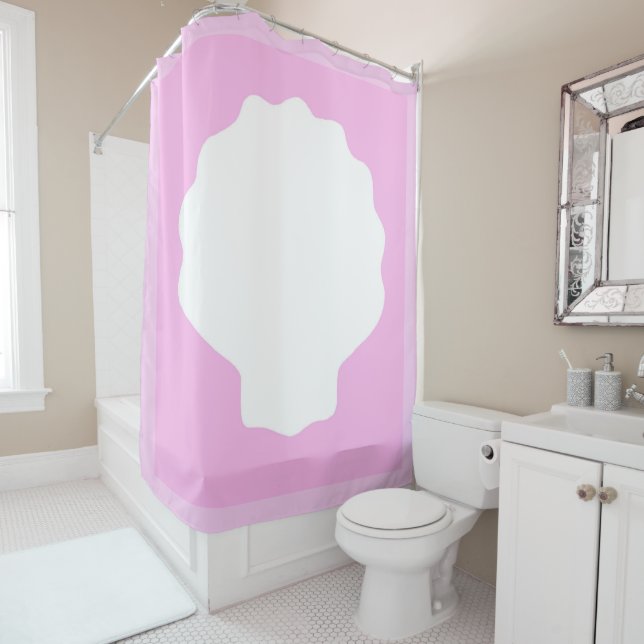 Cortina De Ducha Pink Pearl (In situ)