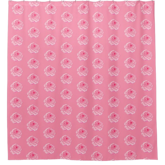 Cortina De Ducha Pink roses (Anverso)