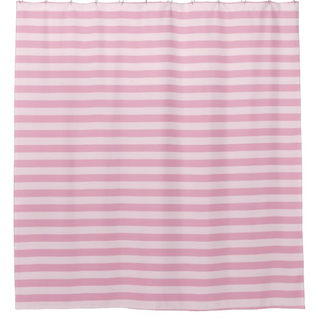 Cortina De Ducha Pink Stripes Seamless Pattern (Anverso)