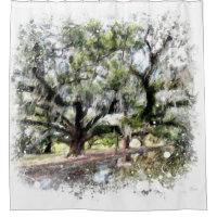 *~* Pintura de arte de roble vivo en Nueva Orleans