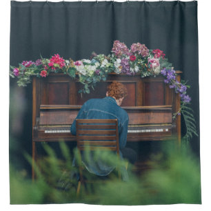 Cortina De Ducha Pintura de Guay Piano