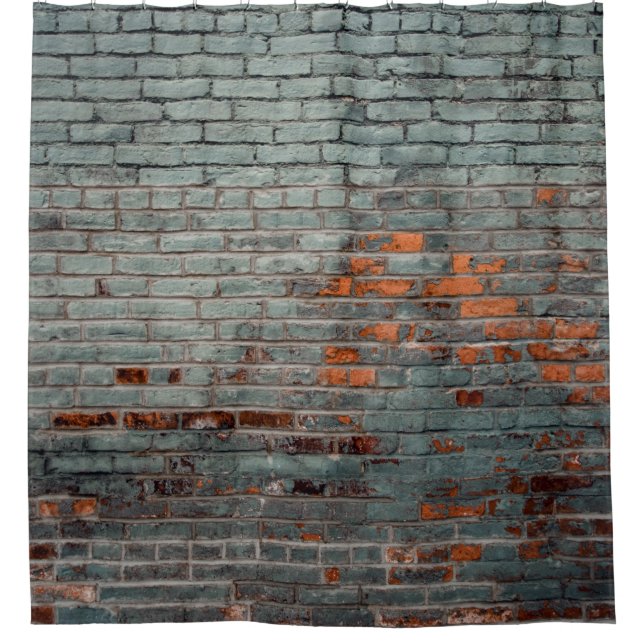 Cortina De Ducha Pintura de pared gris (Anverso)