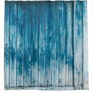 Cortina De Ducha Pintura gris de madera gris de la vieja meteorolog